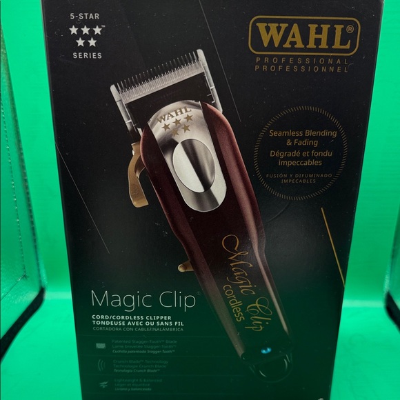 Wahl Other - Wahl Professional Magic Clip Cordless Clipper - Burgundy
